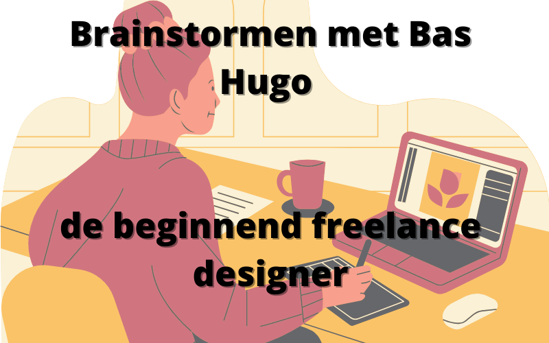 Goed met Geld 159: Brainstormen met Bas, Hugo de beginnend freelance designer